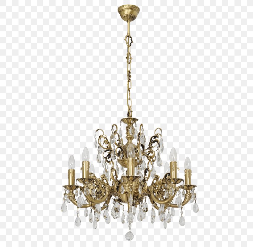 Chandelier Light Fixture Crystal Swarovski AG, PNG, 800x800px, Chandelier, Brass, Candle, Ceiling Fixture, Crystal Download Free