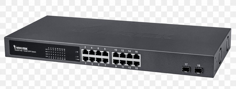 Network Switch Computer Network Power Over Ethernet Netgear Gigabit Ethernet, PNG, 2835x1072px, Network Switch, Audio Receiver, Computer Network, Electronic Device, Electronics Accessory Download Free