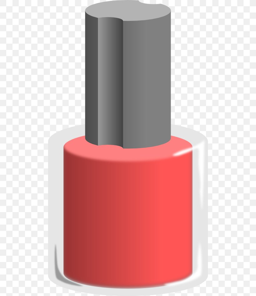 Nail Polish Cosmetics Color Clip Art, PNG, 512x949px, Nail Polish, Color, Cosmetics, Cylinder, Drawing Download Free