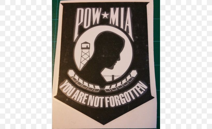 United States National League Of Families POW/MIA Flag Missing In Action Prisoner Of War, PNG, 500x500px, United States, Brand, Flag, Flag Of The United States, Korean War Download Free