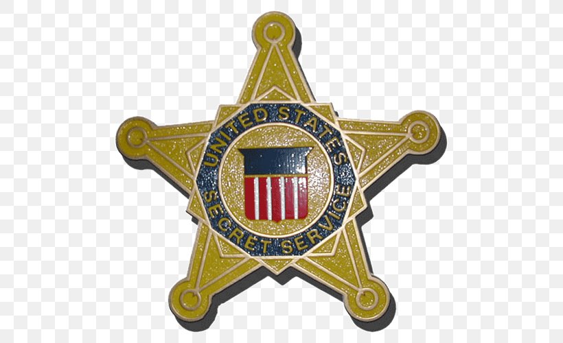 United States Of America United States Secret Service Emblem Badge Federal Government Of The United States, PNG, 500x500px, United States Of America, Badge, Brass, Emblem, Federal Bureau Of Investigation Download Free