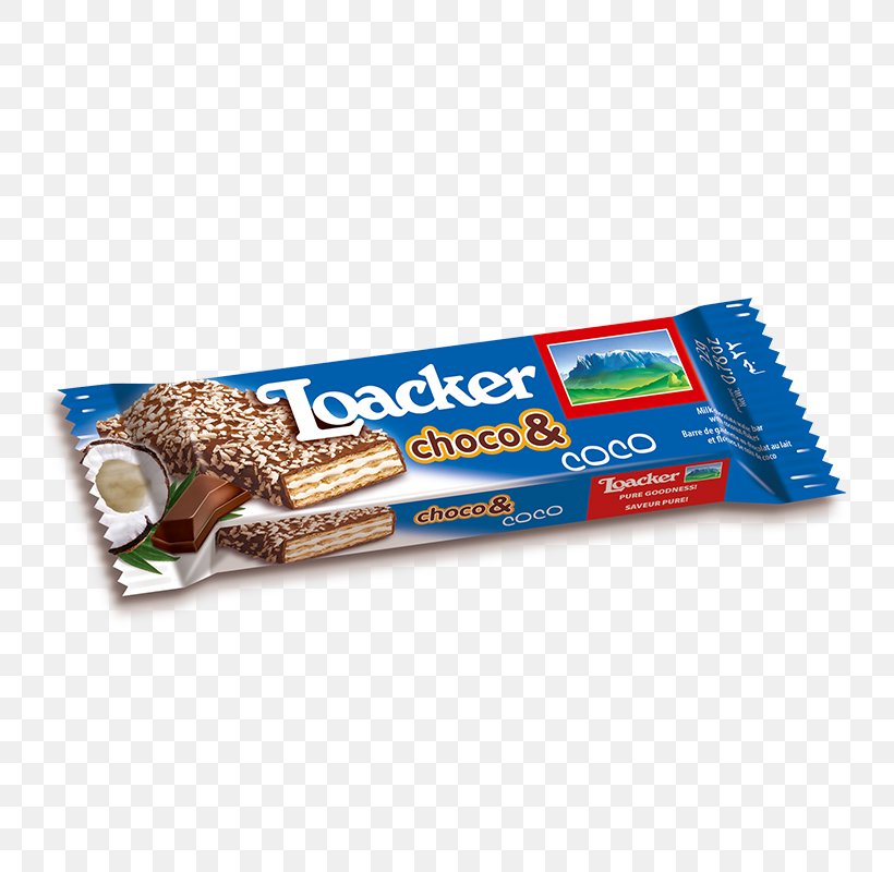 Wafer Chocolate Bar Milk Breakfast Cereal Loacker, PNG, 800x800px, Wafer, Biscuit, Breakfast Cereal, Chocolate, Chocolate Bar Download Free