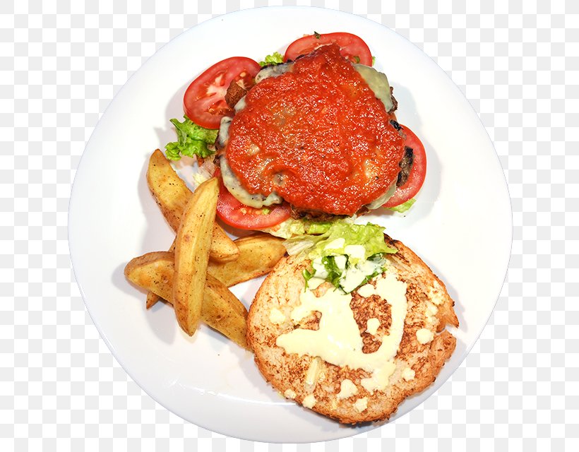 French Fries Full Breakfast Crab Cake Buffalo Burger Parmigiana, PNG, 640x640px, French Fries, American Food, Breakfast, Buffalo Burger, Crab Cake Download Free