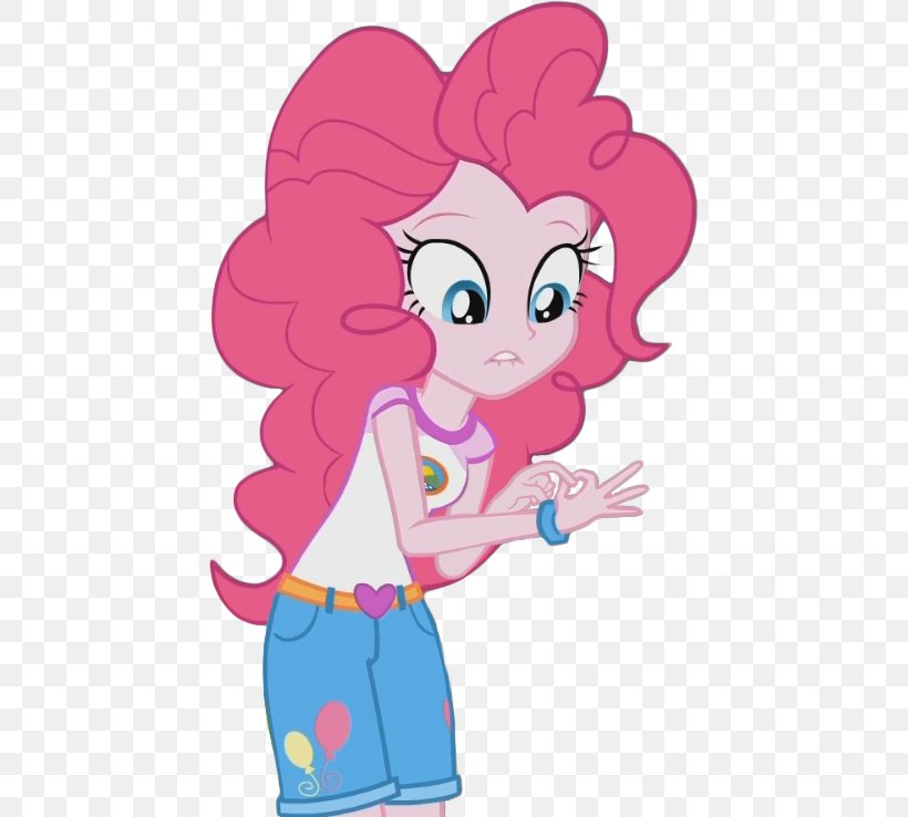 Pinkie Pie Pony Applejack Rainbow Dash Equestria, PNG, 442x738px, Watercolor, Cartoon, Flower, Frame, Heart Download Free