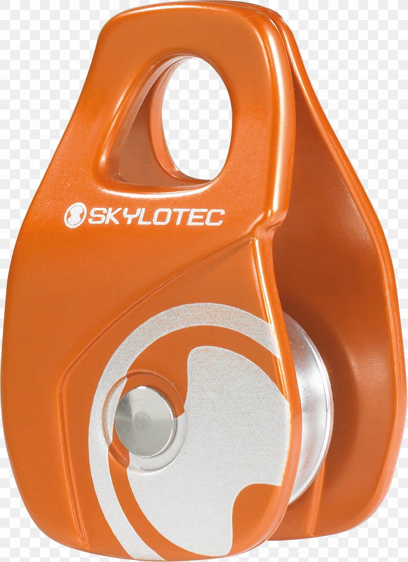 Skylotec Skyolec Small Swing Cheek Pulley Rope Carabiner Skylotec Small Fixed Cheek Pulley, PNG, 2572x3543px, Pulley, Carabiner, Climbing, Hardware, Orange Download Free
