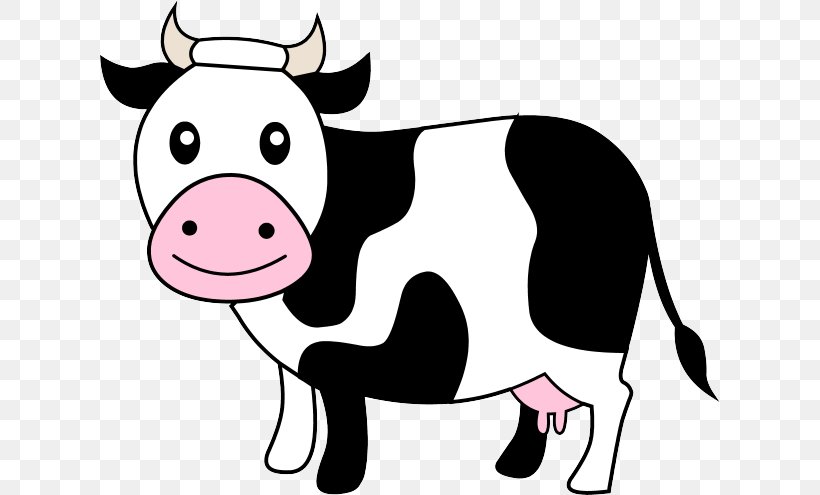 Holstein Friesian Cattle Panda Cow Calf Clip Art, PNG, 620x495px, Holstein Friesian Cattle, Black And White, Blog, Calf, Cartoon Download Free