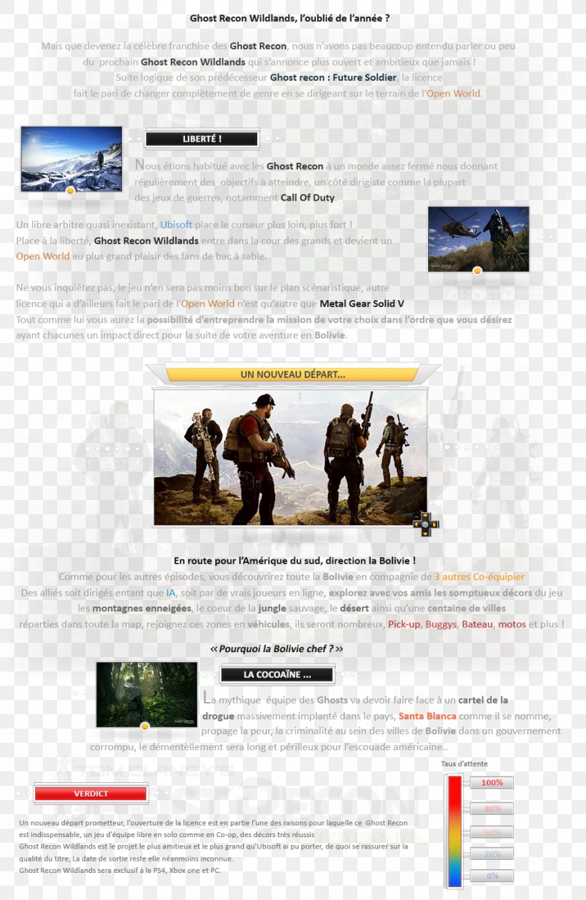 Tom Clancy S Ghost Recon Wildlands Ibm Pc Compatible Web Page Png 950x1460px Ibm Pc Compatible Advertising