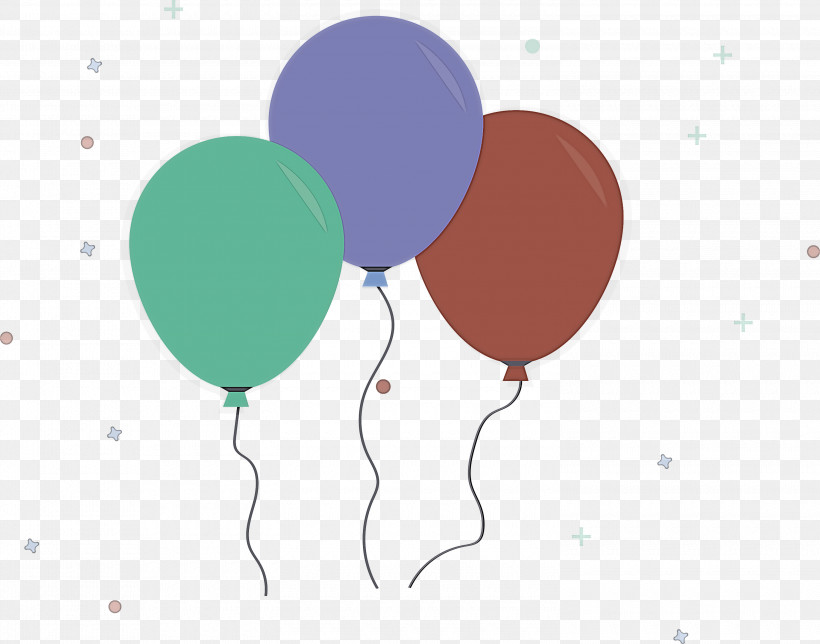 Birthday Balloon, PNG, 3000x2358px, Birthday, Balloon, Party Supply Download Free