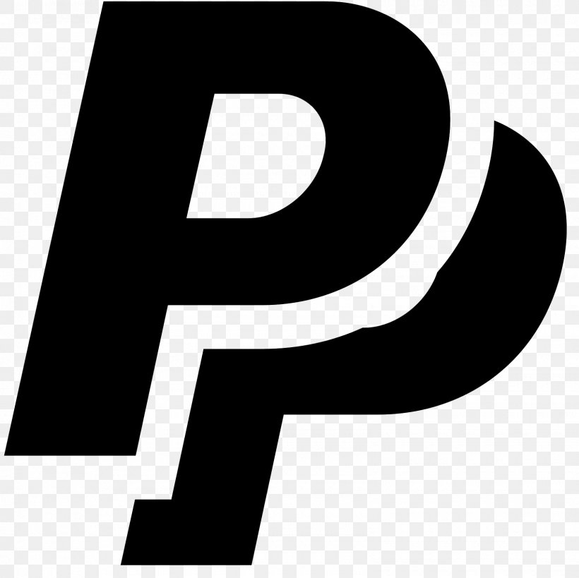 Logo PayPal, PNG, 1600x1600px, Logo, Black, Black And White, Brand, Image File Formats Download Free