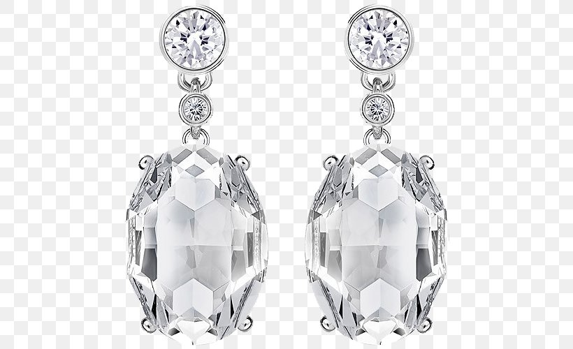 Earring Swarovski AG Jewellery Necklace Vintage Clothing, PNG, 600x500px, Earring, Bezel, Body Jewelry, Crystal, Diamond Download Free