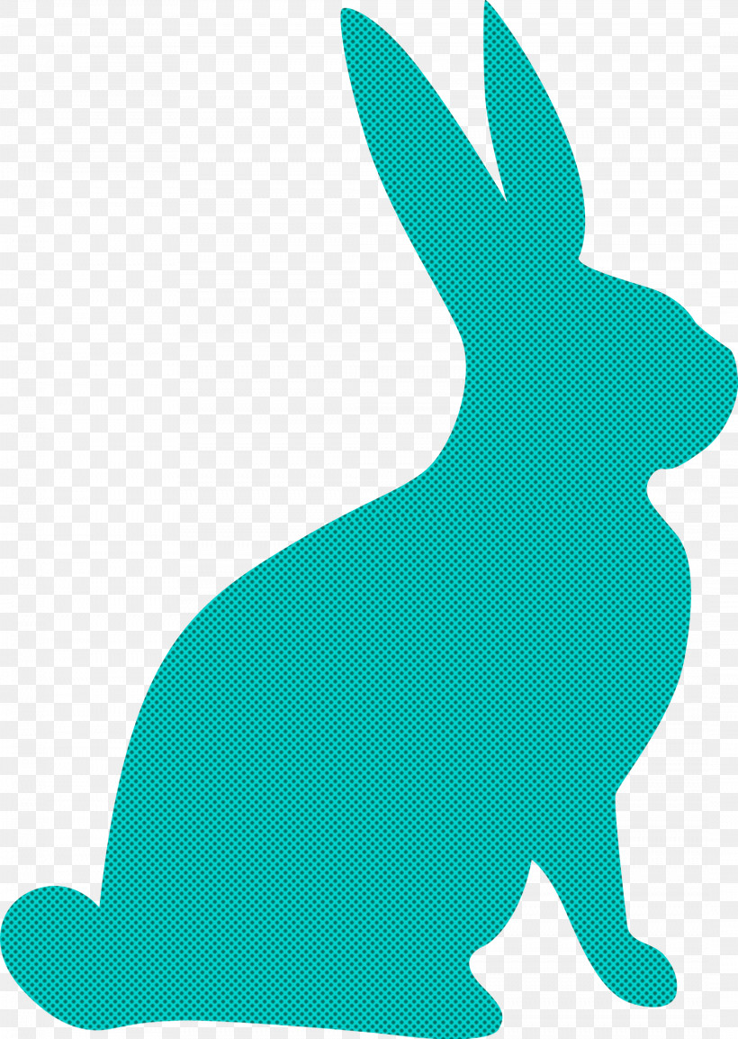 Easter Bunny Easter Day Rabbit, PNG, 2132x2999px, Easter Bunny, Animal Figure, Aqua, Easter Day, Green Download Free