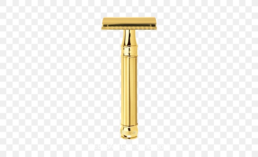 Safety Razor Straight Razor Comb Shaving, PNG, 500x500px, Safety Razor, Blade, Brass, Brush, Chrome Plating Download Free