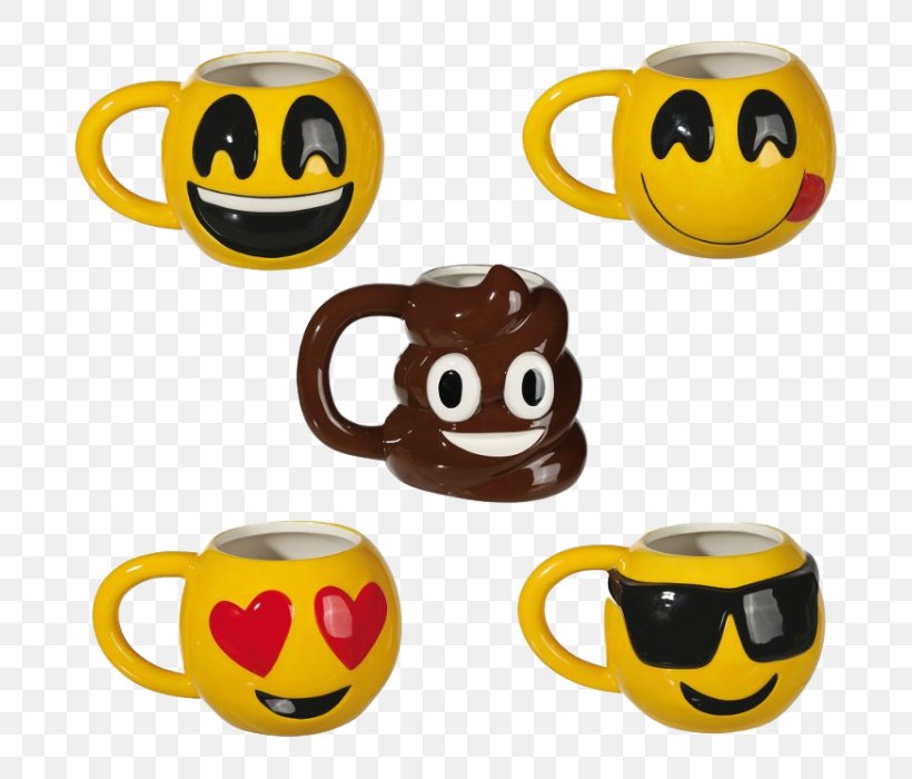 Smiley Emoticon Mug Emoji Kop, PNG, 750x700px, Smiley, Body Jewelry, Ceramic, Drink, Emoji Download Free