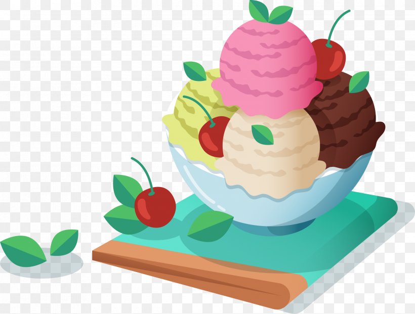 Sundae Ice Cream Cones Frozen Yogurt Ice Cream Parlor, PNG, 2440x1848px, Sundae, Cream, Cuisine, Dairy Product, Dessert Download Free