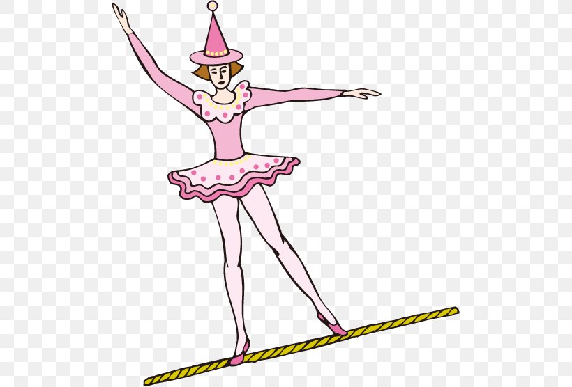 clipart tightrope walker