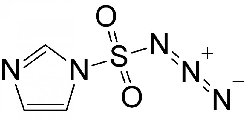 Imidazole-1-sulfonyl Azide Amine Diazo, PNG, 835x410px, Azide, Amine, Area, Black, Black And White Download Free