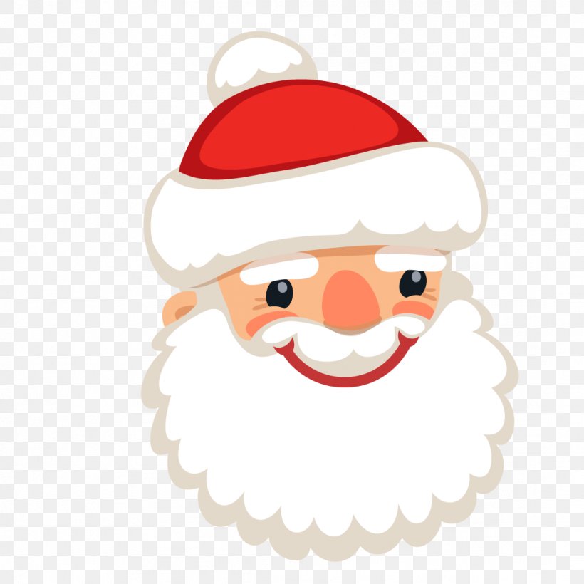 Santa Claus Smile Christmas Reindeer, PNG, 1094x1094px, Santa Claus, Christmas, Christmas Decoration, Christmas Ornament, Clip Art Download Free