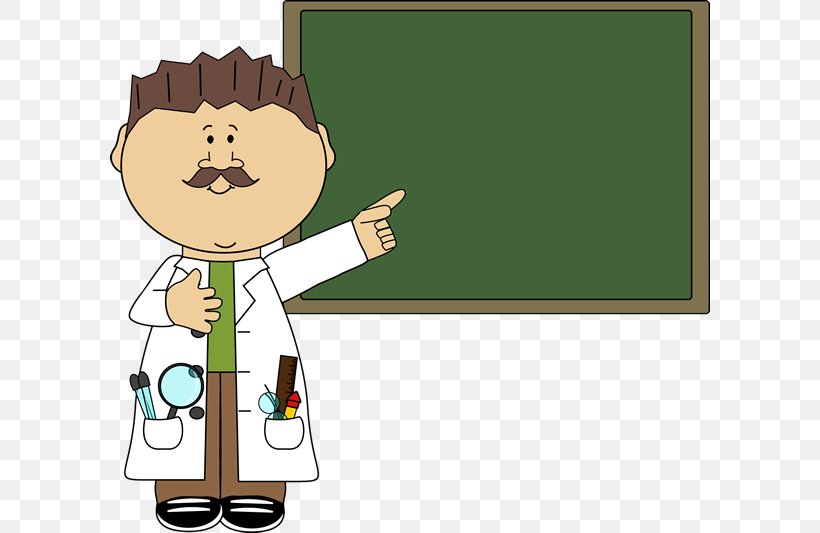 Science Teacher Blackboard Scientist Clip Art, PNG, 600x533px, Science, Art, Blackboard, Cartoon, Chemist Download Free