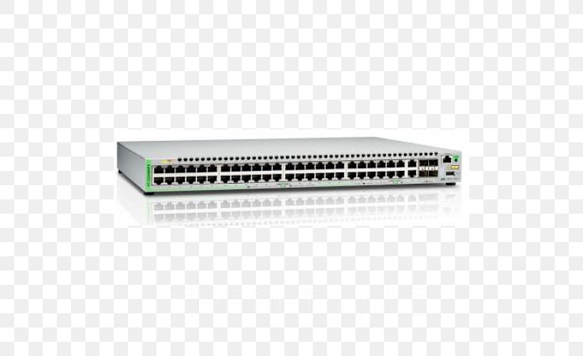Network Switch Gigabit Ethernet Allied Telesis Port, PNG, 500x500px, Network Switch, Allied Telesis, Computer Network, Computer Port, Electronic Component Download Free