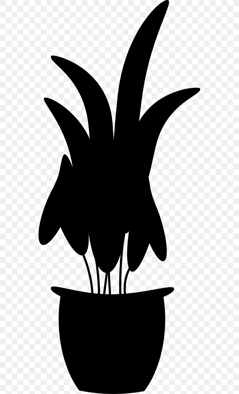 Clip Art Character Flowering Plant Silhouette, PNG, 555x1350px, Character, Art, Black, Blackandwhite, Branching Download Free