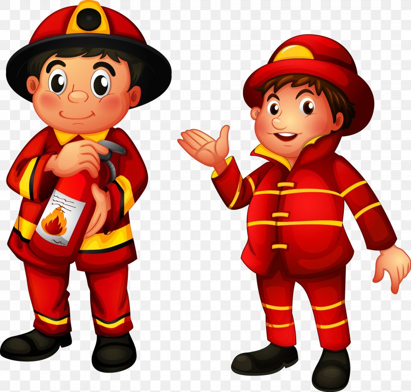 Firefighter Cartoon Royalty-free Illustration, PNG, 2245x2145px, Firefighter, Boy, Cartoon, Child, Christmas Download Free