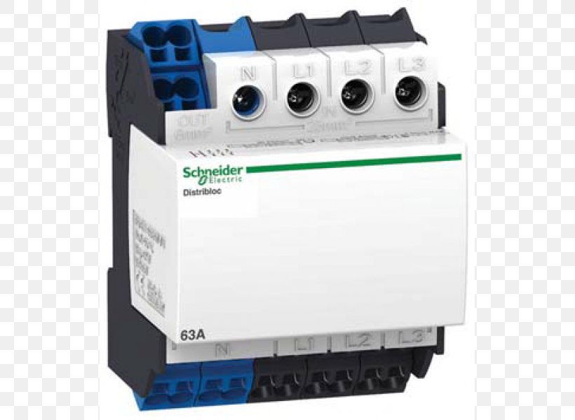 Schneider Electric Circuit Breaker Distribution Board Electrical Switches Electricity, PNG, 600x600px, Schneider Electric, Ac Power Plugs And Sockets, Busbar, Circuit Breaker, Din Rail Download Free