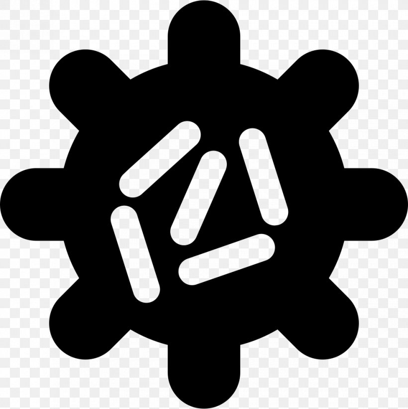 ANTI BACTERIAL, PNG, 980x984px, Computer Virus, Black And White, Computer, Hand, Logo Download Free