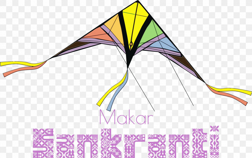 Cartoon Kite Line Meter, PNG, 3000x1892px, Makar Sankranti, Bhogi, Cartoon, Geometry, Happy Makar Sankranti Download Free