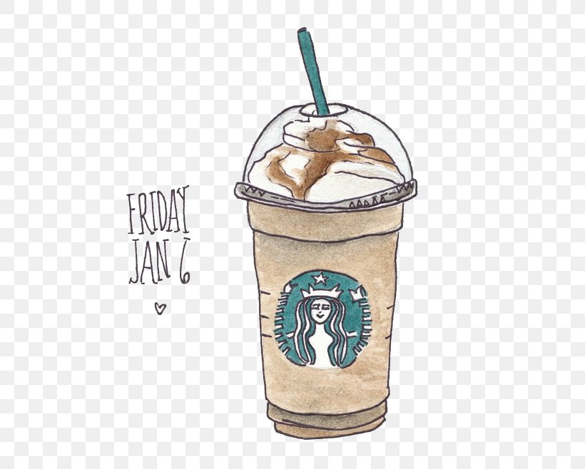 Iced Coffee Starbucks Hot Chocolate Clip Art, PNG, 658x658px, Coffee, Coffee Cup, Cup, Dairy Product, Drawing Download Free