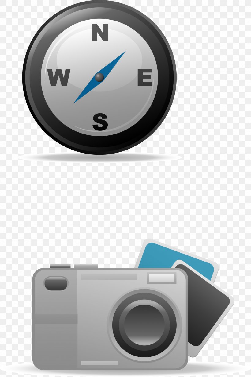 Mobile Device Adobe Illustrator, PNG, 1717x2572px, Compass, Alarm Clock, Augmented Reality, Camera, Clock Download Free