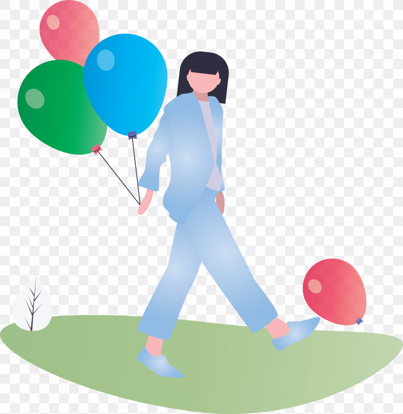 Party Partying Happy Feeling, PNG, 2921x3000px, Party, Balloon, Happy Feeling, Partying, Woman Download Free