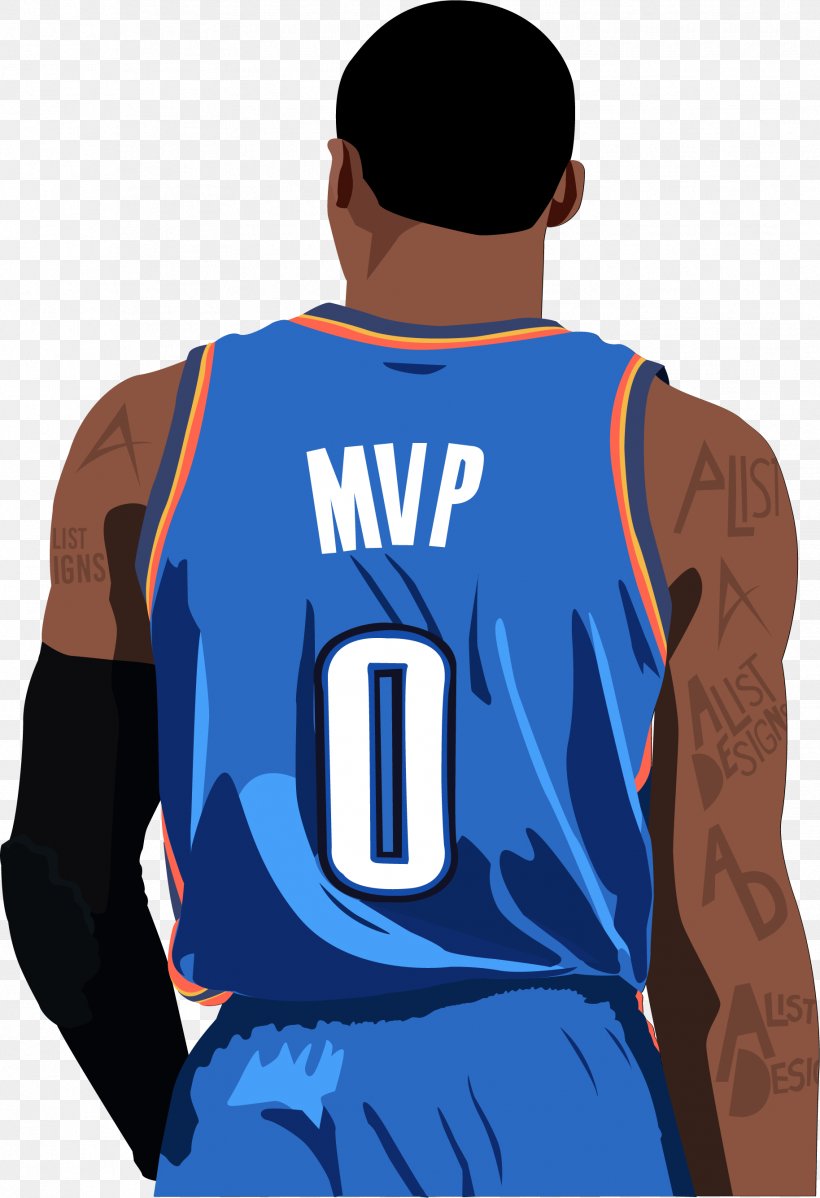 Oklahoma City Thunder NBA Most Valuable Player Award Clip Art Illustration, PNG, 1828x2672px, Oklahoma City Thunder, Basketball, Blue, Clothing, Electric Blue Download Free