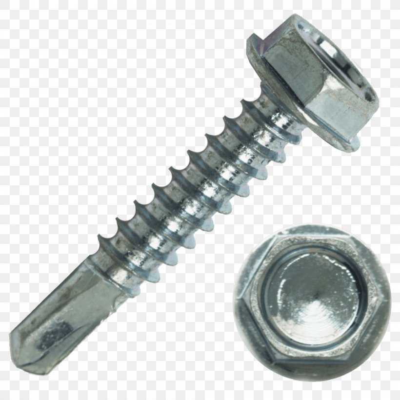 Self-tapping Screw Fastener Washer Drill, PNG, 1000x1000px, Screw, Bolt, Drill, Drywall, Fastener Download Free