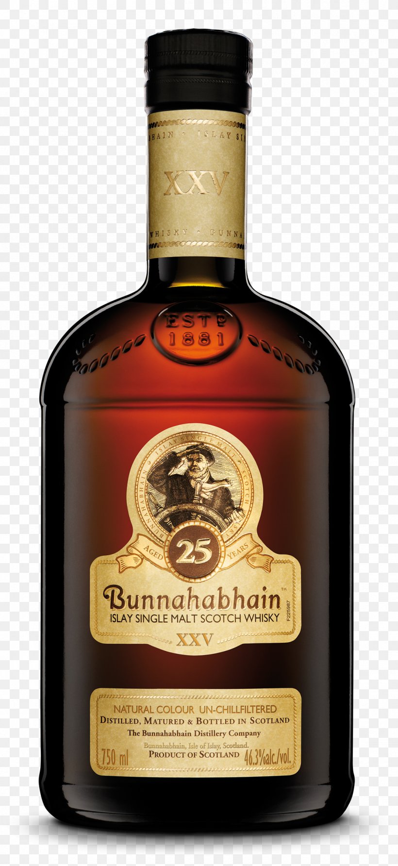 Single Malt Whisky Single Malt Scotch Whisky Whiskey Bunnahabhain 25 Year Old, PNG, 1103x2400px, Single Malt Whisky, Alcoholic Beverage, Bottle, Caramel Color, Cask Strength Download Free
