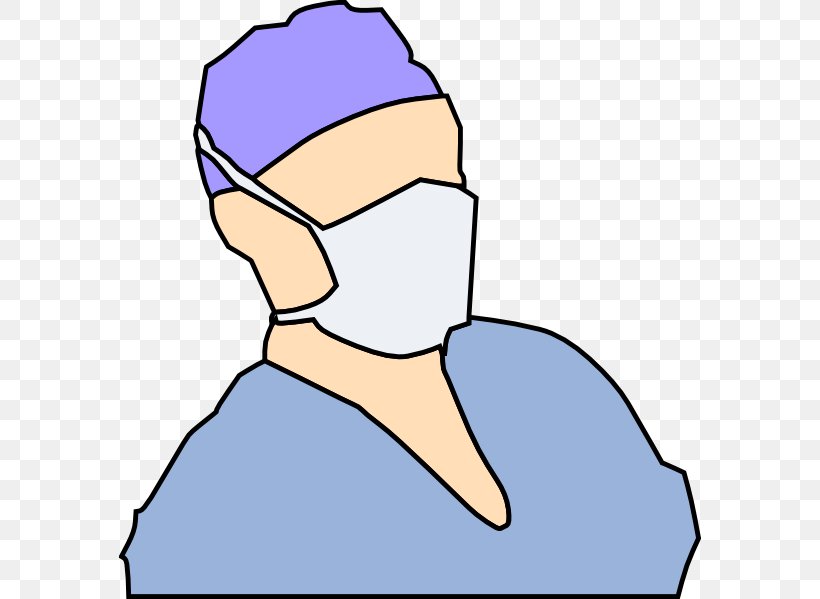Surgical Mask Physician Nursing Clip Art, PNG, 582x599px, Mask, Area, Arm, Art, Artwork Download Free