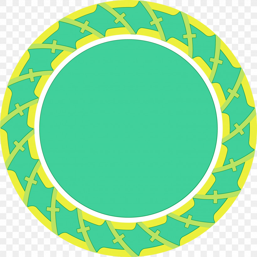 Yellow Circle Oval, PNG, 3000x3000px, Circle Frame, Circle, Oval, Paint, Watercolor Download Free