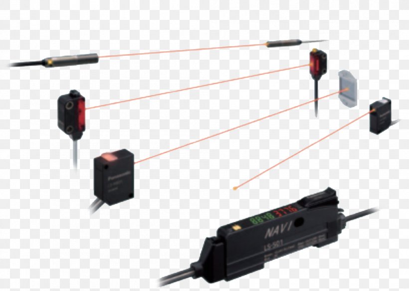 Electrical Cable Photoelectric Sensor Panasonic Electrical Switches, PNG, 1002x716px, Electrical Cable, Automation, Cable, Circuit Component, Electrical Connector Download Free