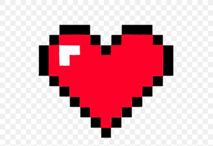 Pixel Art 8Bit Heart 8-bit Color Chiptune, PNG, 700x565px, Watercolor, Cartoon, Flower, Frame, Heart Download Free