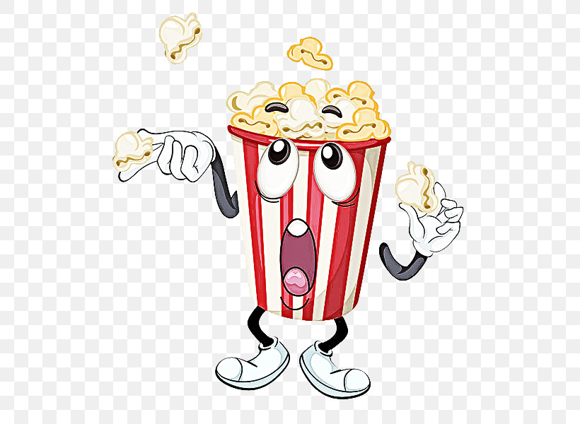 Popcorn, PNG, 570x600px, Cartoon, Drink, Food, Junk Food, Milkshake Download Free