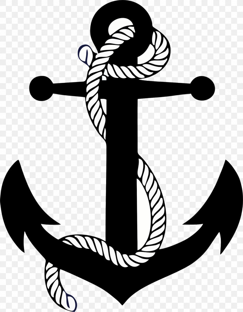 Anchor Clip Art Boat Ship, PNG, 1248x1600px, Anchor, Artwork, Black And White, Boat, Decal Download Free