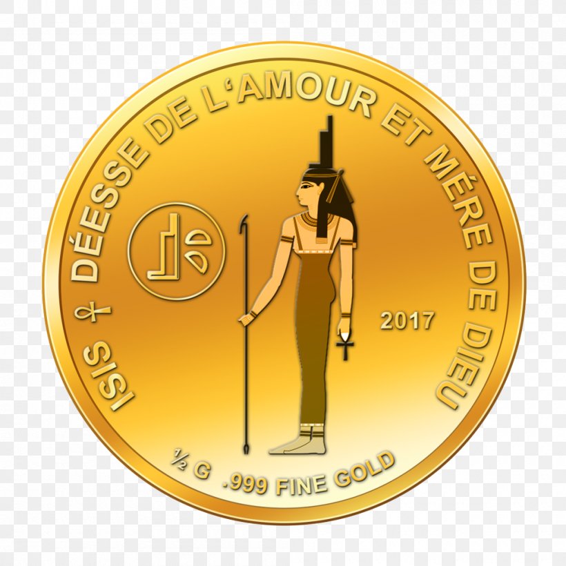 Coin Gold Horus, PNG, 1000x1000px, Coin, Brand, Currency, Gold, Horus Download Free