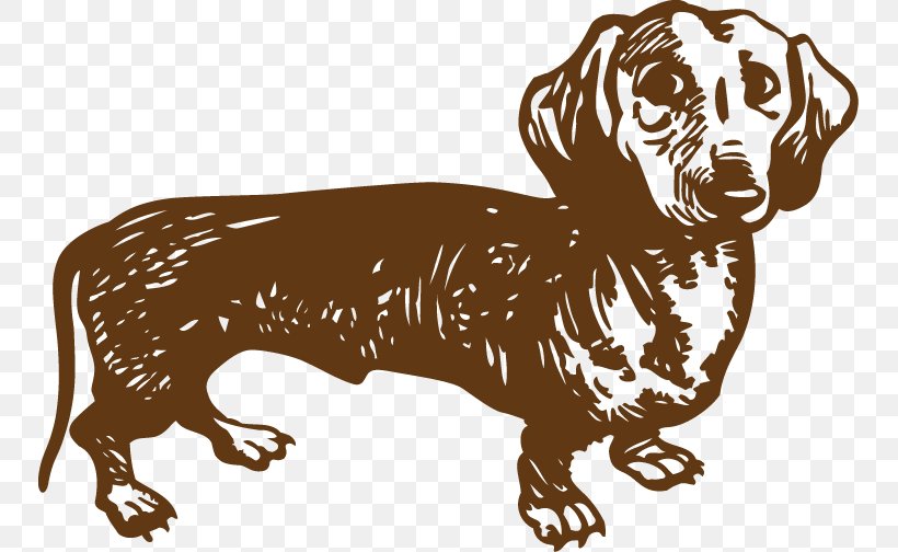 Dachshund Westphalian Dachsbracke Basset Hound Beagle Greyhound, PNG, 749x504px, Dachshund, Basset Hound, Beagle, Black And White, Breed Download Free