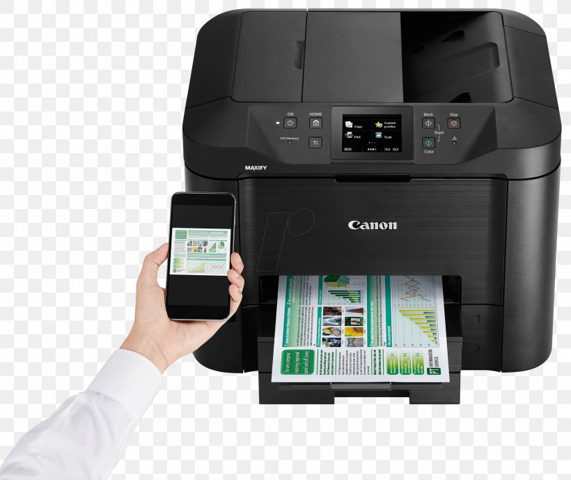 Inkjet Printing Multi-function Printer Canon MAXIFY MB5420, PNG, 2172x1826px, Inkjet Printing, Canon, Canon Maxify Mb5420, Canon Singapore Pte Ltd, Color Download Free