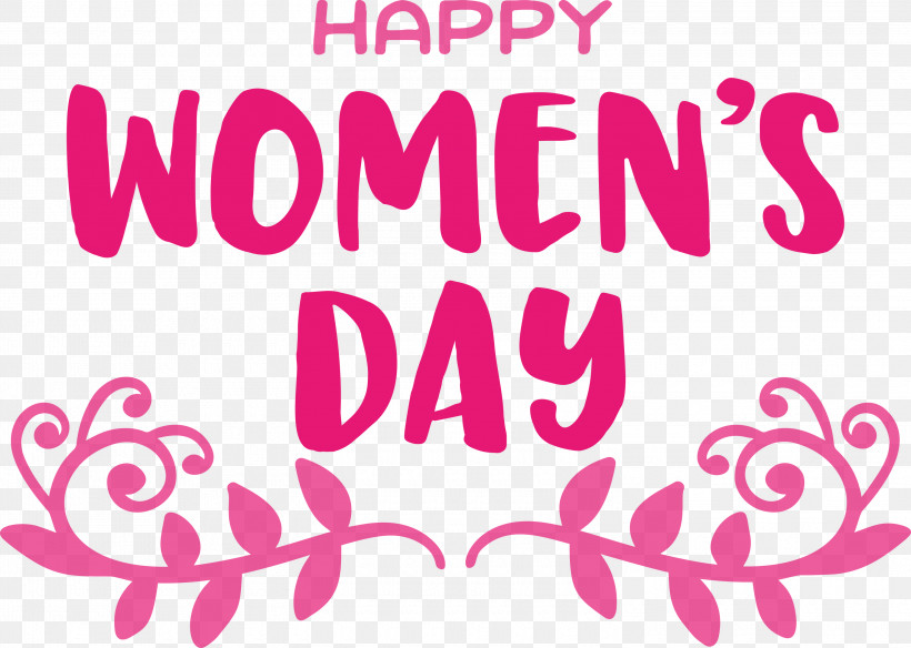 Happy Women’s Day Women’s Day, PNG, 3000x2139px, Logo, Calligraphy, Geometry, Line, M Download Free