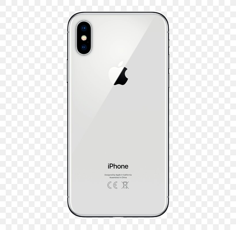 IPhone XS Apple IPhone X 64GB Silver Apple IPhone X, PNG, 400x800px ...