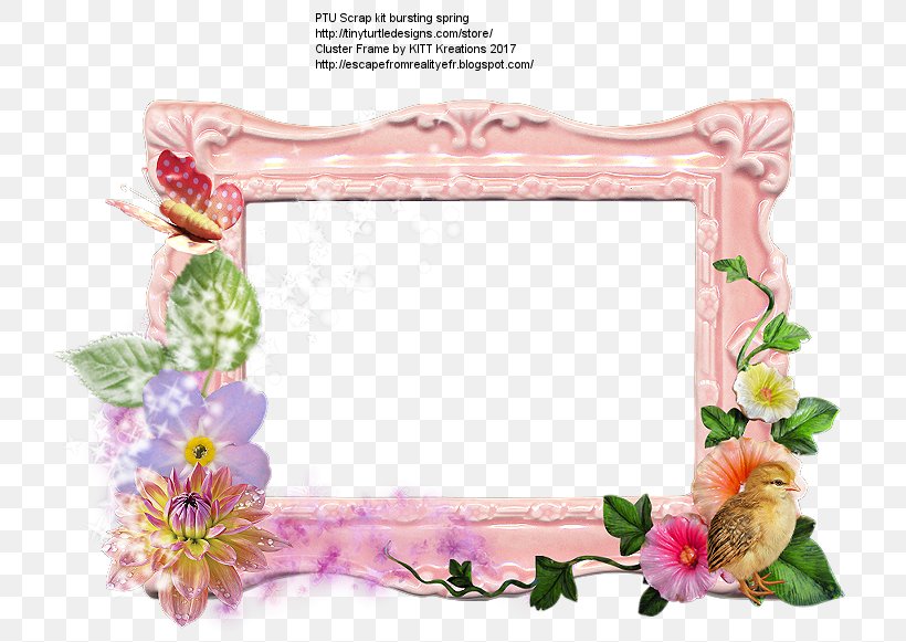 Picture Frames Floral Design 0 Blog, PNG, 735x581px, 2017, Picture Frames, April, Blog, Border Download Free