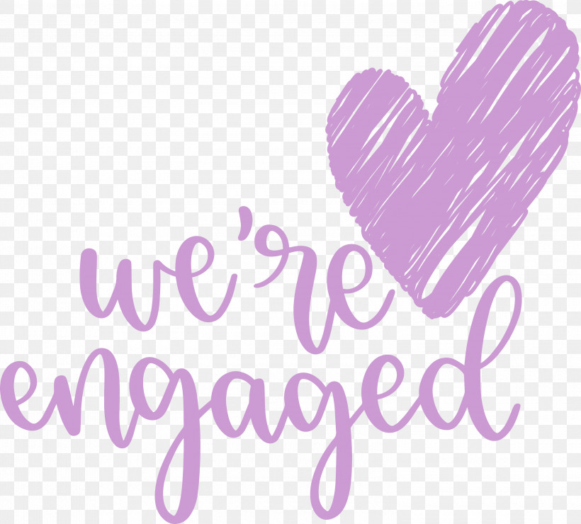 We Are Engaged Love, PNG, 3000x2709px, Love, Heart, Lavender, Logo, Meter Download Free