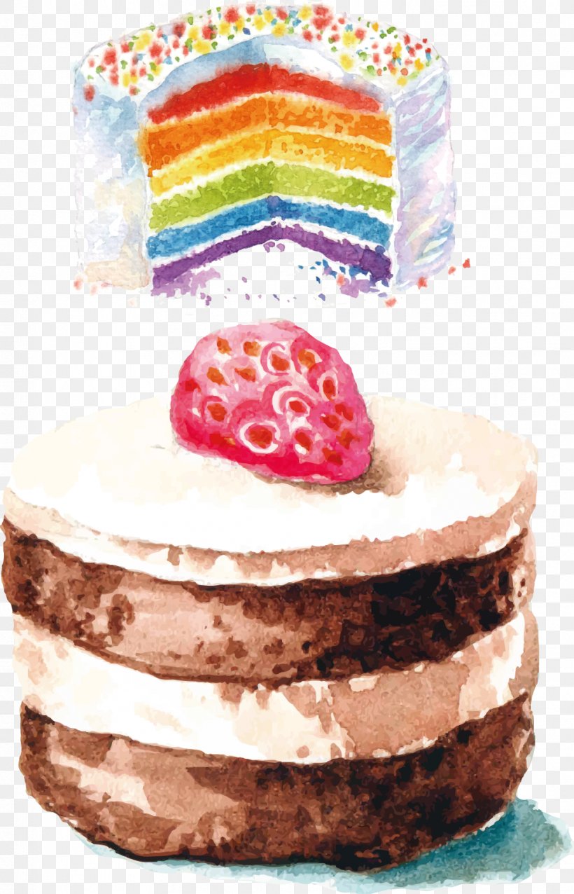 Birthday Cake, PNG, 989x1540px, Chocolate Cake, Art, Baked Goods, Baking, Buttercream Download Free