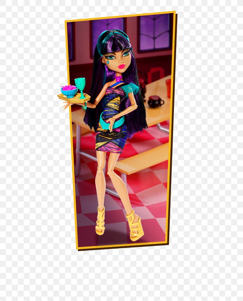 Cleo DeNile Barbie Monster High Ever After High Enchantimals, PNG, 492x1015px, Cleo Denile, Barbie, Bratz, Dc Super Hero Girls, Doll Download Free