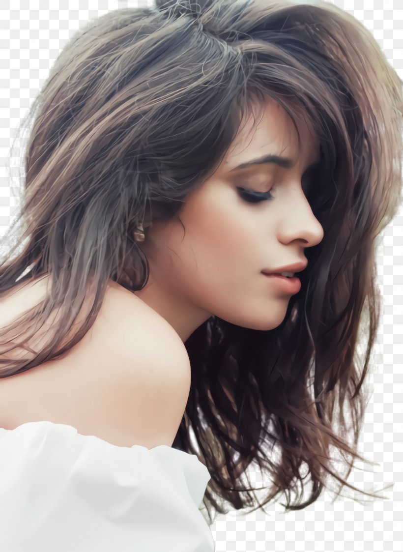 Hair Cartoon, PNG, 1708x2340px, Camila Cabello, Bangs, Beauty, Black Hair, Blond Download Free